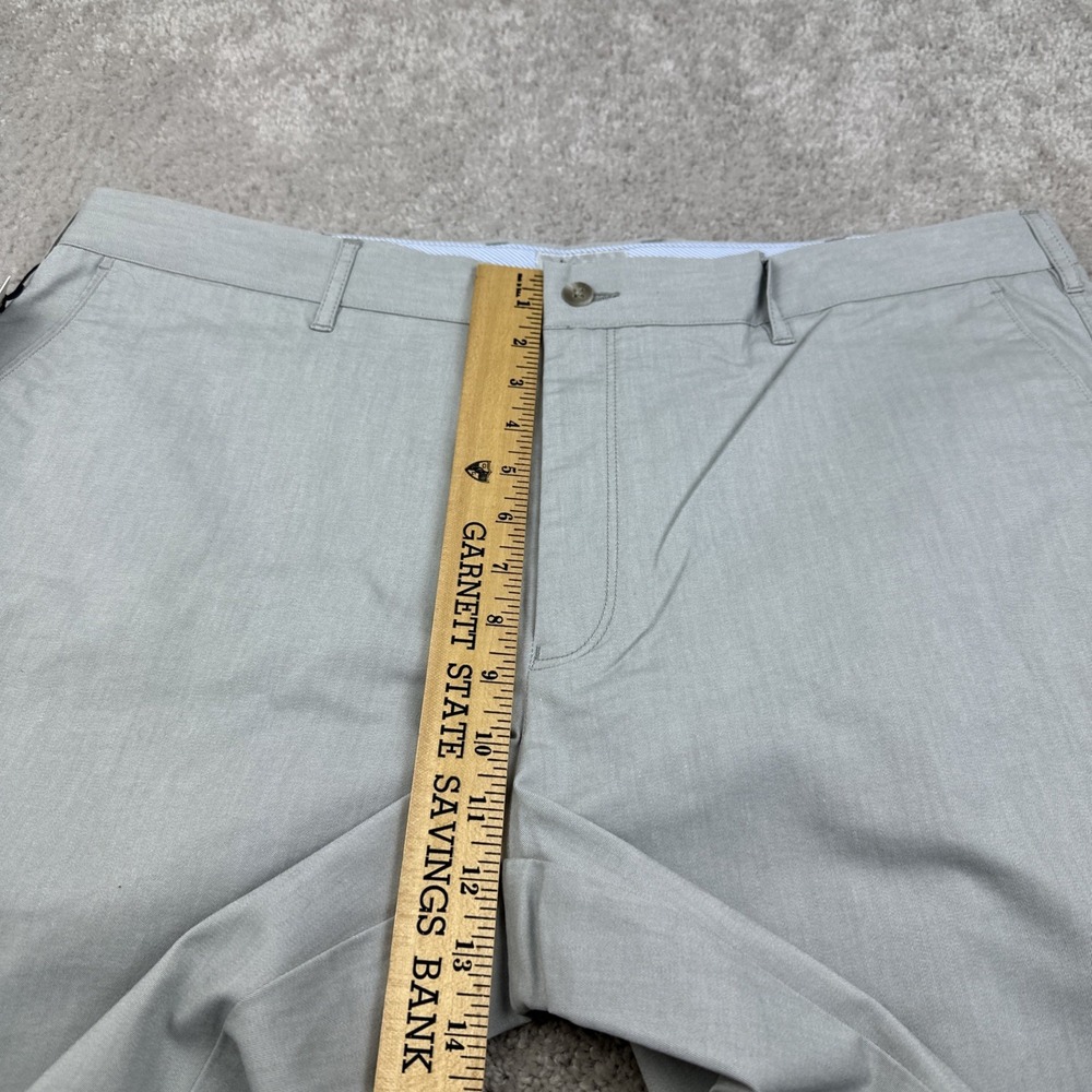 Peter Millar Shorts Men 40 Gray Crown Comfort Twill Golf Chino Outdoor 9" Inseam - Picture 7 of 8